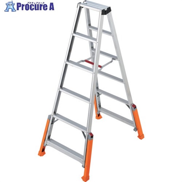 ハセガワ アウトリガー脚立 ハチ型 RLH-18 6段 RLH-18  1台 ▼717-5696