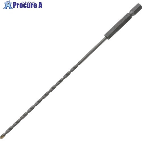 TOP 六角シャンクコンクリートロングドリル 5.5mm ECD-5.5L  1本 ▼826-5543