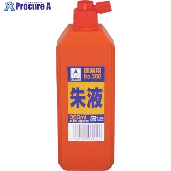 たくみ 朱液 360ml 6102  1本 ▼124-9573