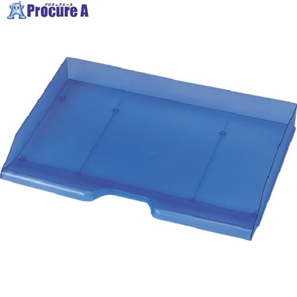 sedia デスクトレー A3 横 ブルー SSS-1485-10  1個 ▼133-4431