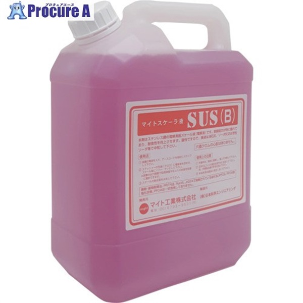 マイト 電解液 4L入り SUS-B 4L  1本 ▼250-3465
