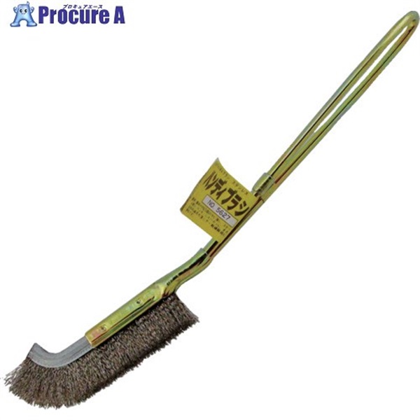 Sumflex 先曲チャンネルブラシ(ステン線) NO.5627  1本 ▼546-1348