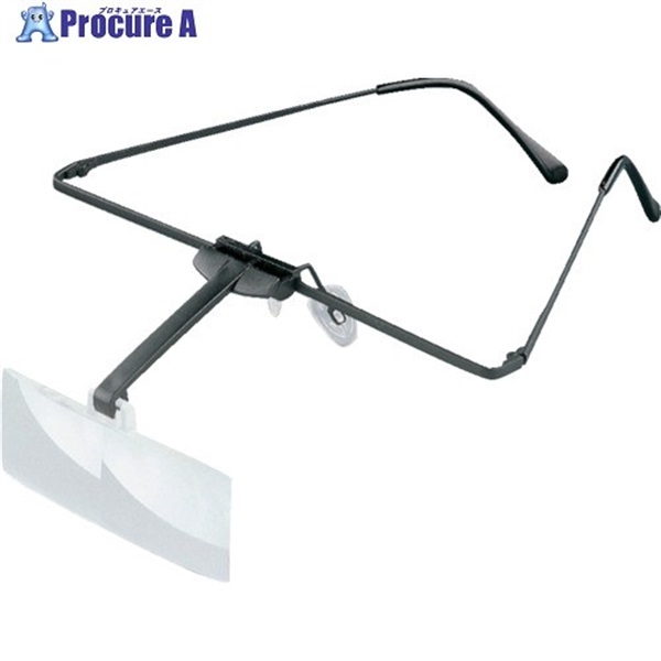 エッシェンバッハ ワークルーペ フレームタイプ 両眼レンズ 1.7倍 1644-50  1個 ▼576-9543