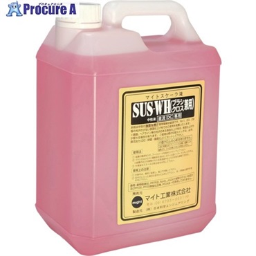 マイト ハケ・クロス用電解液 4L入り(DC専用) SUS-WH 4L  1個 ▼601-1331