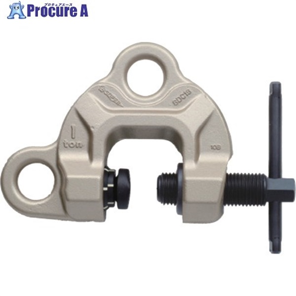 スーパー ねじ式クランプ スクリューカムクランプ(ダブル・アイ型)ツイストカム式 基本使用荷重2t(RFIDチップ搭載/S・M・A・Я・T管理アプリ対応) SDC2SRF  1台 ▼683-5612