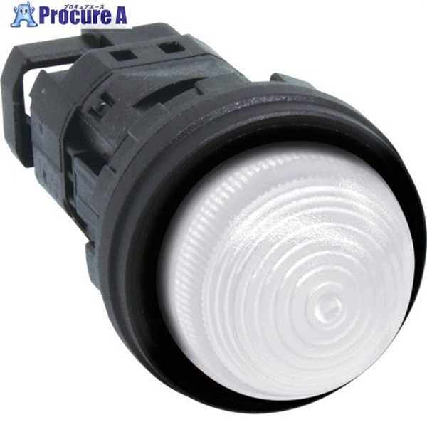 IDEC Φ22表示灯 ピュアホワイト AC/DC100/120V HW1P-2QH2PW  1個 ▼704-8102
