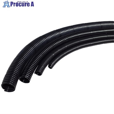 NIKKI コルゲートチューブ 10m スリットあり ナイロン 内径10.7mm NCT-10NY  1巻 ▼709-7757