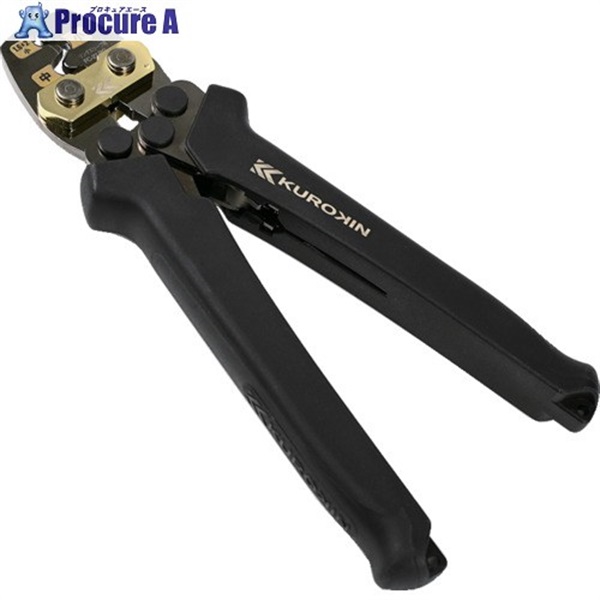 フジ矢 圧着工具(リングスリーブ用・黒金) FC-27-BG  1丁 ▼713-1262