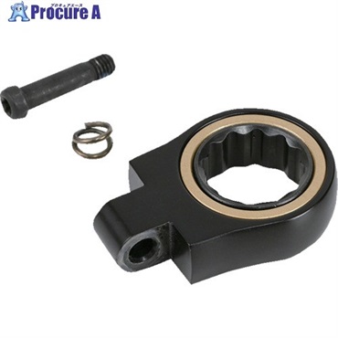 フジ矢 交換用首振ラチェットヘッド 17mm (黒金) CWLA-17-BG  1個 ▼713-1277