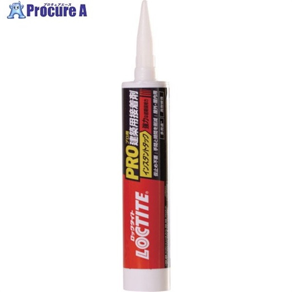 LOCTITE PRO建築用接着剤 インスタントタック 強力(カートリッジ) ITC-STR  1本 ▼713-5014