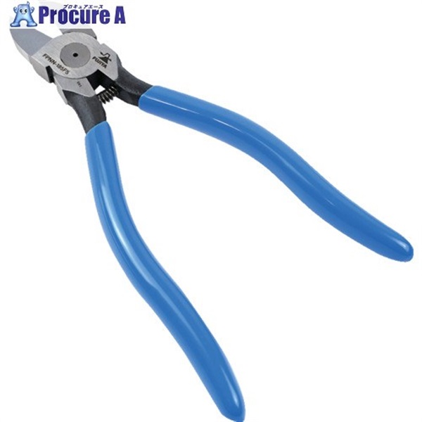 フジ矢 プラスチックニッパ ストレート刃 185MM FPNN-185FS  1丁 ▼713-7883
