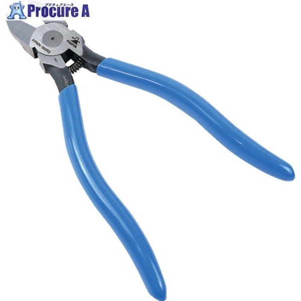 フジ矢 プラスチックニッパ ラウンド刃 185MM FPNN-185RS  1丁 ▼713-7886