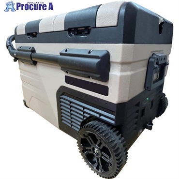 富士倉 充電式冷凍冷蔵庫 711×460×441mm 灰色 FFB-35TW  1台 ▼715-0210