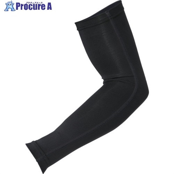 おたふく BT冷感 パワーストレッチ アームカバー ブラック L JW-618-11-L  1双 ▼719-3367