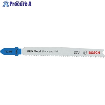 ボッシュ ジグソーブレード バイメタル 金属用 T-123XF 2608638472  1パック ▼724-6958