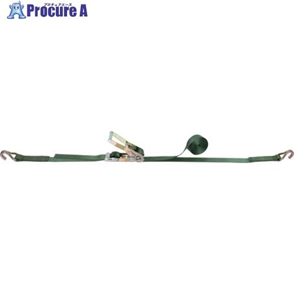 OH 固定ベルト調節機能付きベルトラッシング VANTIS Jフック VAJ10-55J  1台 ▼724-9408