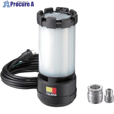 タジマ LED投光器 ワークライトKJR 10000lm(AC電源) 全方位照射 KJRZ10A-AC  1個 ▼711-1597