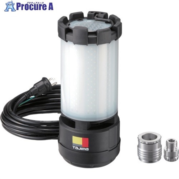 タジマ LED投光器 ワークライトKJR 10000lm(AC電源) 全方位照射 KJRZ10A-AC  1個 ▼711-1597