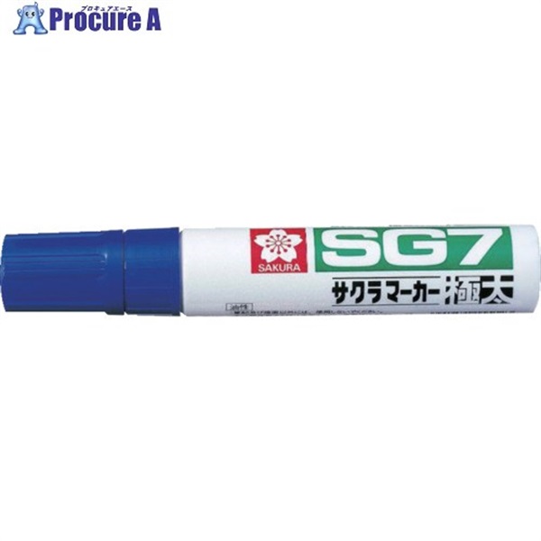 サクラ マーカー極太青 JGK36-BU  1本 ▼851-3340