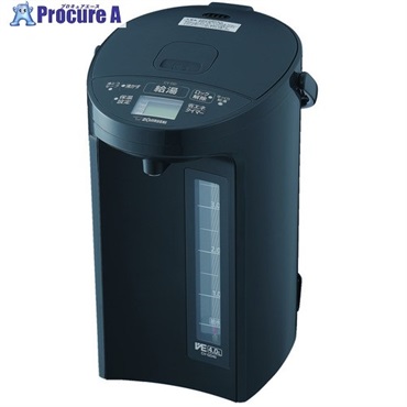 ZOJIRUSHI 電気ポット 4.0L ソフトブラック CV-GD40-BM  1本 ▼709-9611