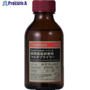 THREEBOND 【期限切れ間近品】 硬化促進剤 瞬間接着剤用プライマー TB7797 100ml 透明 7797AF TB7797OTSUTOME  1本 ▼733-6628