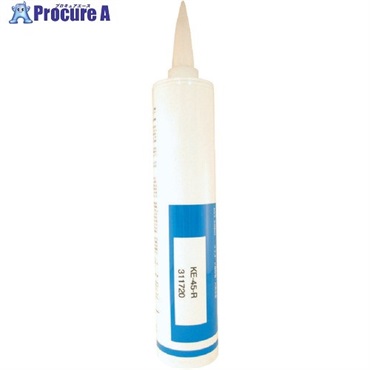 信越 【期限切れ間近品】 一般RTVゴムコンパウンド 330ml 赤 KE45R-330OTSUTOME  1本 ▼733-9811