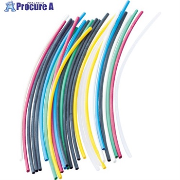 PANDUIT 【期限切れ間近品】 熱収縮チューブ カラーコンビネーションパック 1S(袋)＝12本 HSTT38-YK1OTSUTOME  10S ▼733-9829