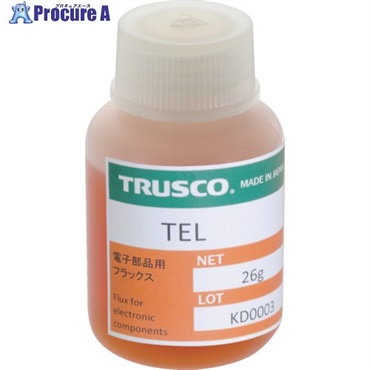 TRUSCO 【期限切れ間近品】 電子部品用はんだフラックス 30CC TEL30OTSUTOME  20個 ▼735-4211