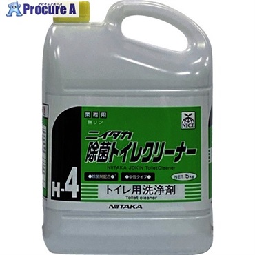 ニイタカ 【期限切れ間近品】 除菌トイレクリーナー 5Kg 233130OTSUTOME  1本 ▼736-0385