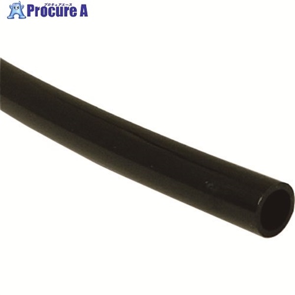 チヨダ タッチチューブTP 4mm/20m 黒 TP-4-20BK  1本 ▼167-4695