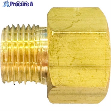 YAMATO アダプター UNF変換真鍮継手(W22⇒UNF) B-右 BMIGI  1個 ▼215-4620