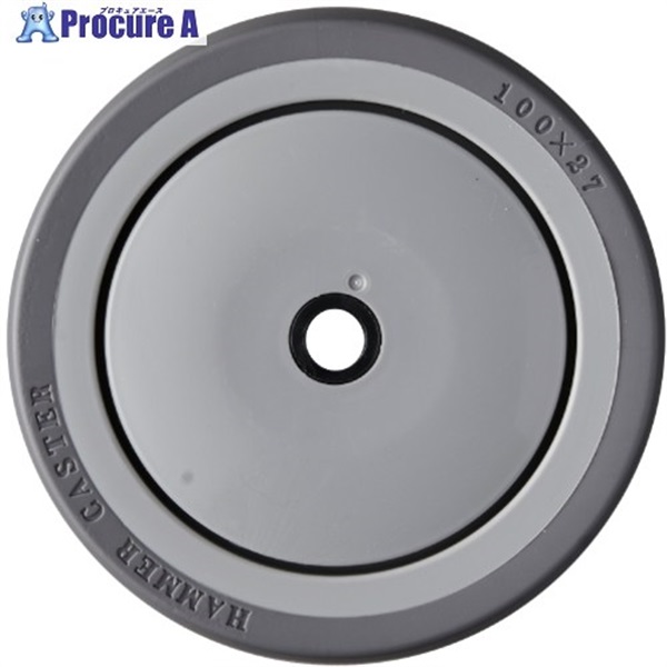 ハンマー ステンレス用ウレタン車輪 100mm 429S0E-UZ100  1個 ▼338-3800