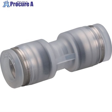 PISCO ワンタッチ継手 チューブフィッティングPP/SUS304 PPU3/8  1個 ▼662-8525