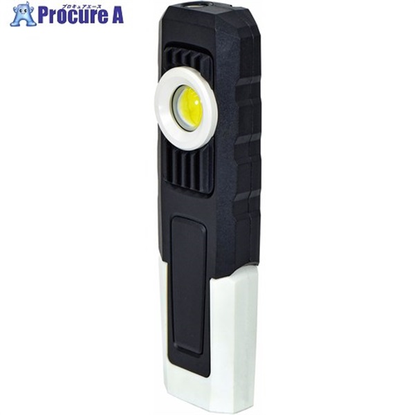 NICHIDO 充電式LEDハンディライト LEHーB5W60CH LEH-B5W60CH  1台 ▼701-7023