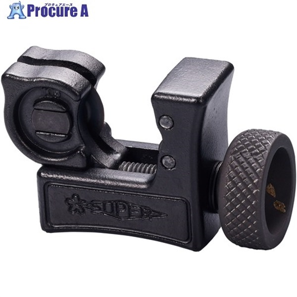 スーパー 黒の匠チューブカッター替刃付き(銅・アルミ・真鍮・硬質塩ビ管用)切断できるパイプ外径:3～16 TC103NB  1個 ▼716-4346