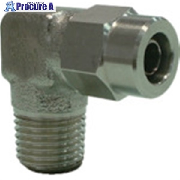 チヨダ SUS316メイルエルボ 10mm・R1/2 HS-10-04ML  1個 ▼808-2955