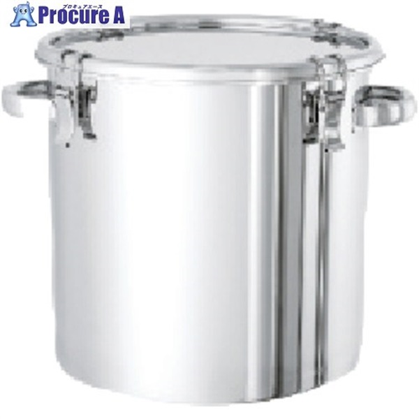 MONOVATE ステンレスタンク テーパー付キャッチクリップ式密閉タンク(フタ付)45L TP-CTH-39  1個 ▼509-5964