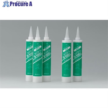 TILEMENT シリコーンコーキング S-100J 防カビ ライトグレー 333ml 25113312  1本 ▼132-7414