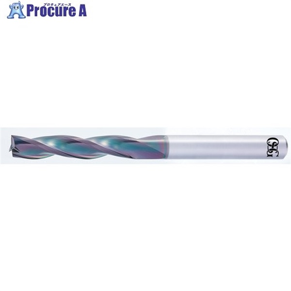 OSG スーパーエンプラ用DLCコート超硬エンドミル SEP-EL SEP-EL    3X9(8470030)  1本 ▼699-7528