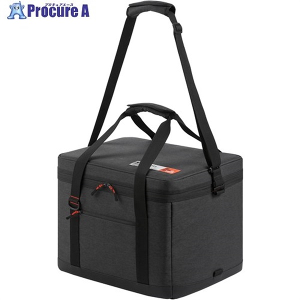 IRIS 108520 HUGEL エアロゲルソフトクーラーボックス 40L チャコールグレー AGSC-40C  1個 ▼699-8444