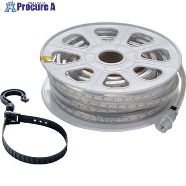 TRUSCO LEDテープライト 延長用 両面発光 10m シリコンタイプ TLED-10E  1本 ▼722-5909