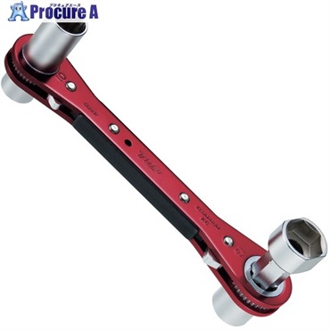 TOP ロング4サイズ板ラチェットレンチ ハイスライドラッチ PRW-4HL  1丁 ▼735-2640
