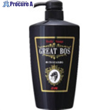SYK 【期限間近特価品】 ボディーソープ グレートボス 480ml S-2725OTSUTOME  1本 ▼735-9505