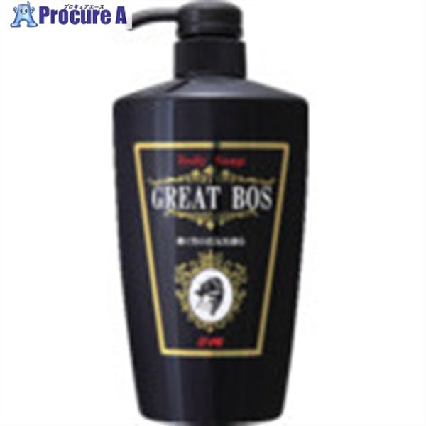 SYK 【期限間近特価品】 ボディーソープ グレートボス 480ml S-2725OTSUTOME  1本 ▼735-9505