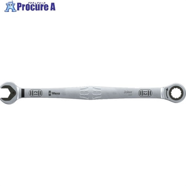 Wera 6007 ジョーカー コンビネーションラチェットレンチ(ロング)12mm 020356  1丁 ▼716-2386