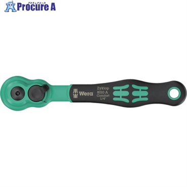 Wera 8010 A サイクロップコンフォートラチェット 正逆回転レバー 6.35ミリ 5600  1本 ▼716-2512
