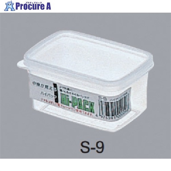 SUGICO 抗菌ハイパック 角型 S-9  AC1236 S-9  1個 ▼567-7043