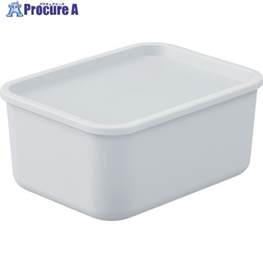 IRIS 206641 フタ付き 積み重ねBOX FTB-29 ブルーグレー FTB-29-AH  1個 ▼679-9616