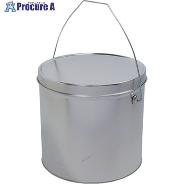 高翔 ブリキペール缶 6L カブセフタ付 870-38  1個 ▼681-3385