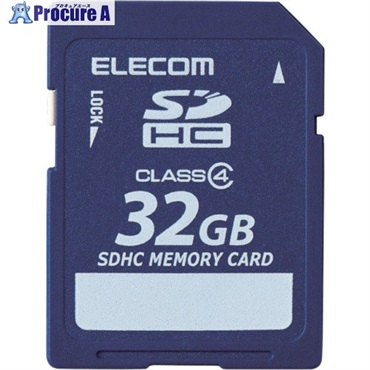 ELECOM 【一時受注停止】 データ復旧SDHCカード 32G MF-FSD032GC4R  1個 ▼333-6404